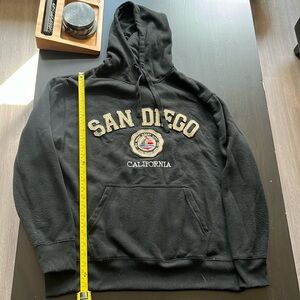 San Diego California hoodie large